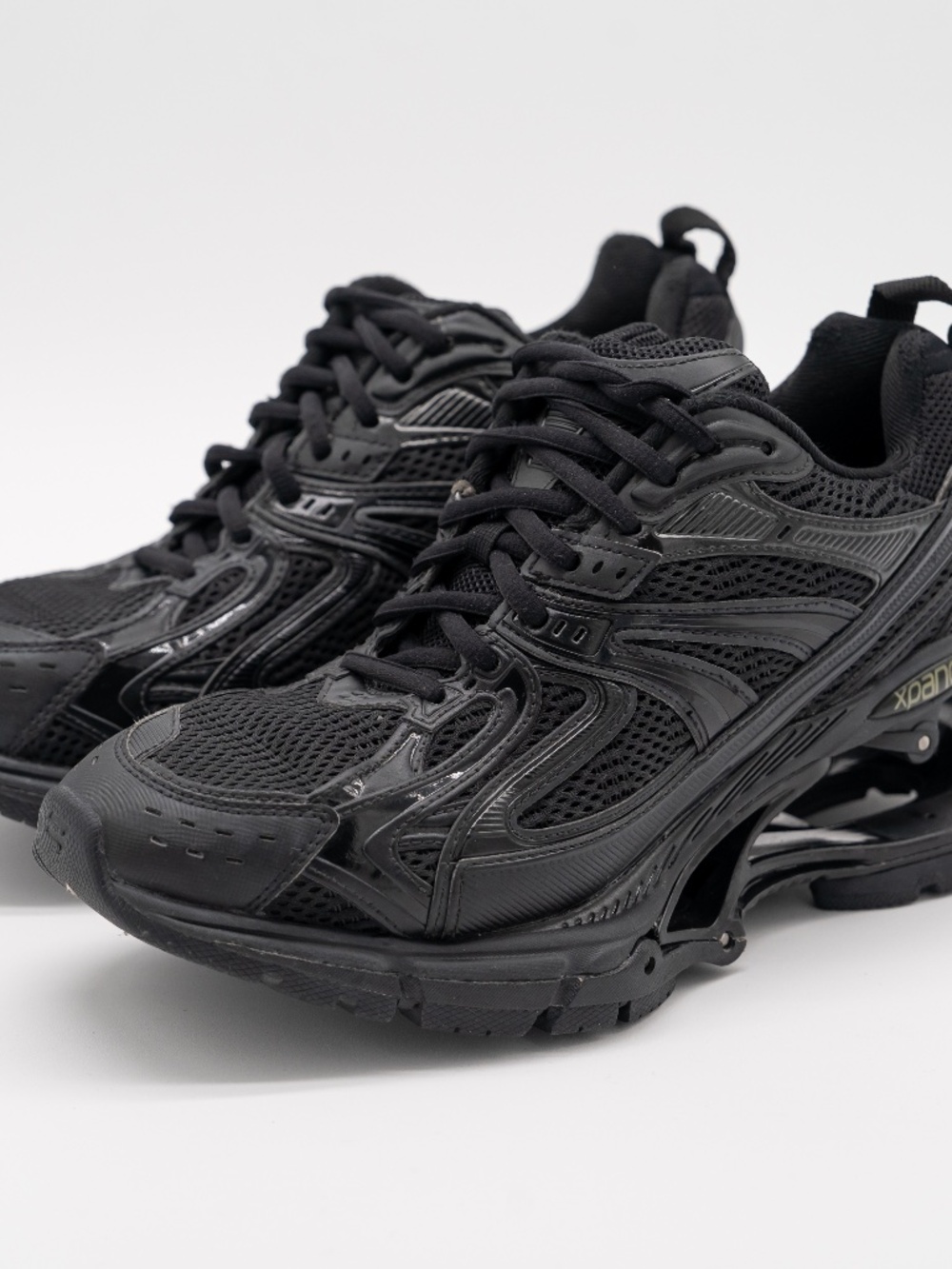 Balenciaga X-Pander Black Sneakers Men's size 39eu 6 US